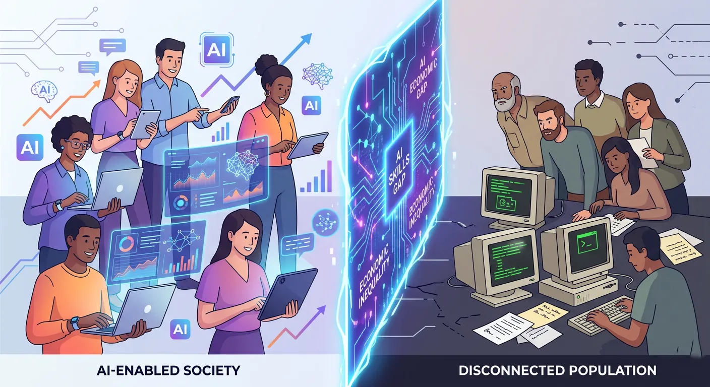 AI, Automation, and Inequality: Who Wins in the Future of Work? — illustration 1