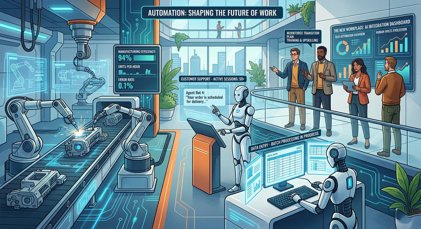 AI, Automation, and Inequality: Who Wins in the Future of Work? — illustration 2