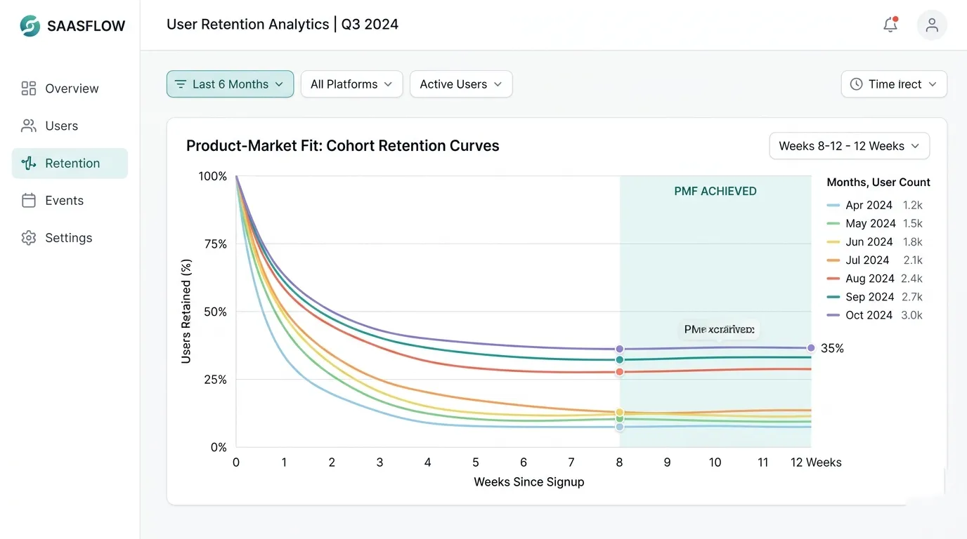Startup Metrics That Matter: From Product–Market Fit to Retention — illustration 1